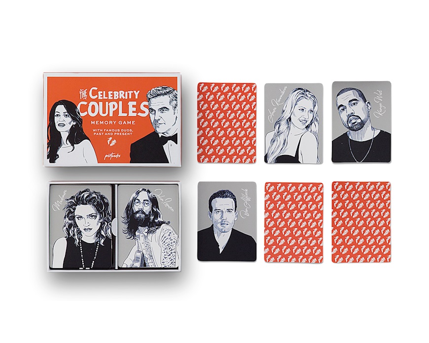 Memo game Celebrity Couple Printworks