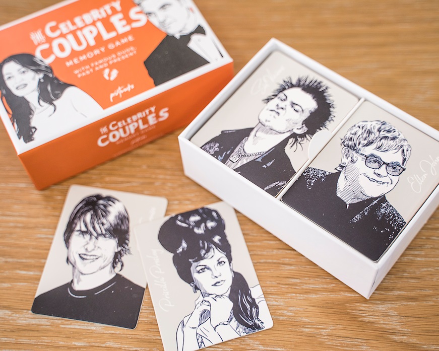 Memo game Celebrity Couple Printworks