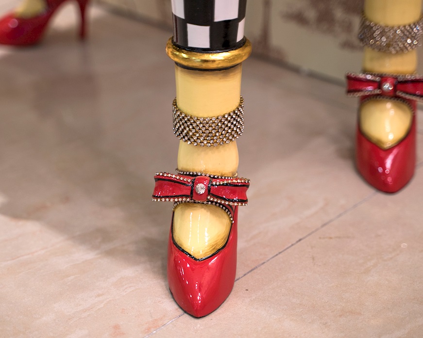 Cassettiera M Versailles dipinta a mano Tom's Drag