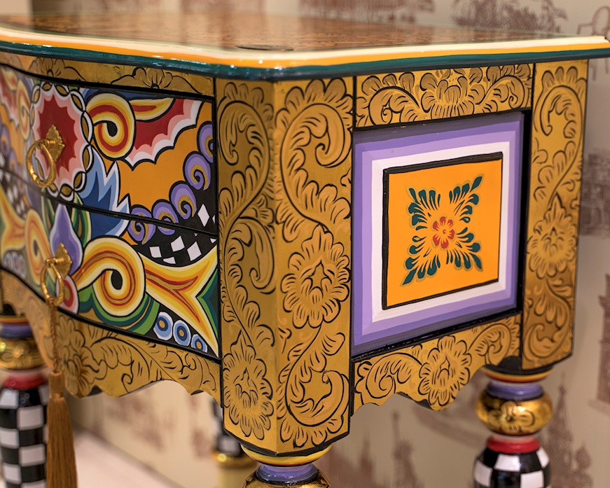 Cassettiera M Versailles dipinta a mano Tom's Drag