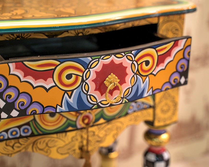 Cassettiera M Versailles dipinta a mano Tom's Drag