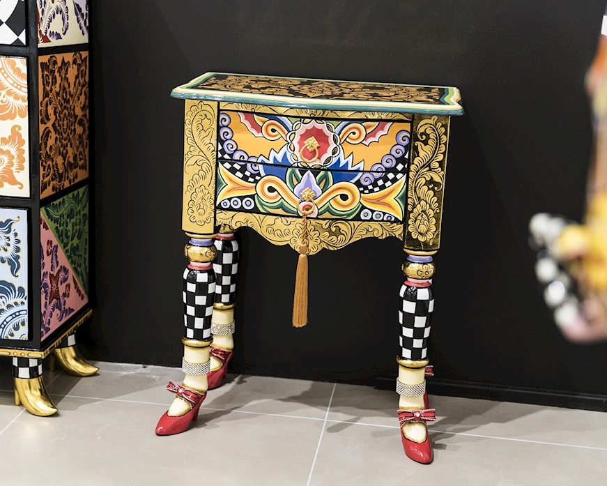 Cassettiera M Versailles dipinta a mano Tom's Drag