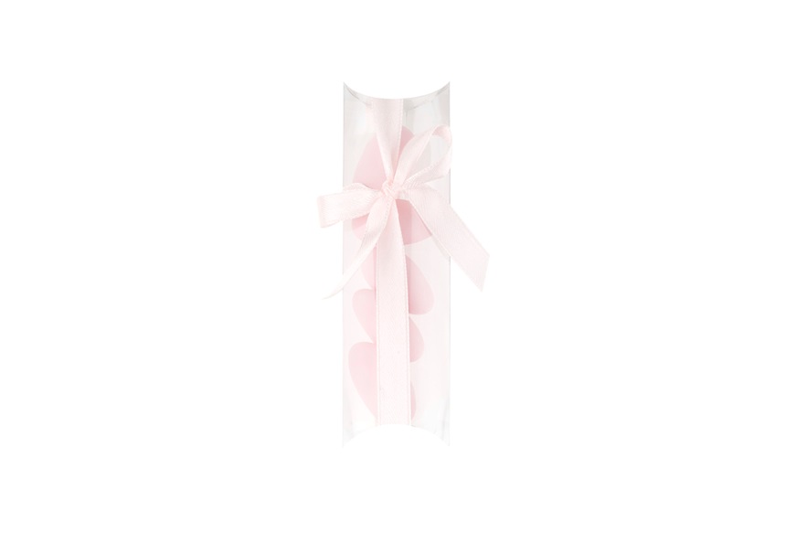 Tubo Portaconfetti con confetti rosa Selezione Zanolli