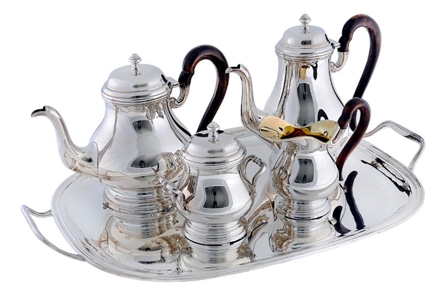 Tray silver in English style Selezione Zanolli