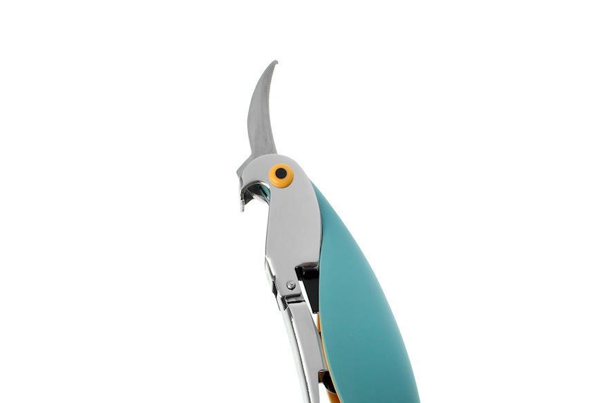 Corkscew Parrot blue Alessi