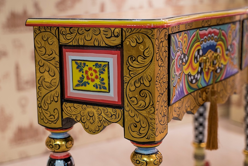 Console Table Versailles hand painted Tom's Drag