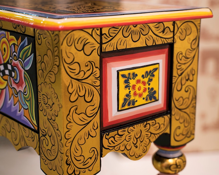 Console Table Versailles hand painted Tom's Drag