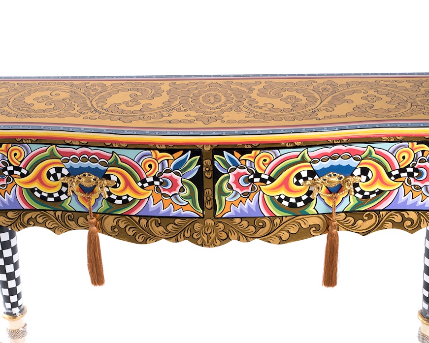 Console Table Versailles hand painted Tom's Drag