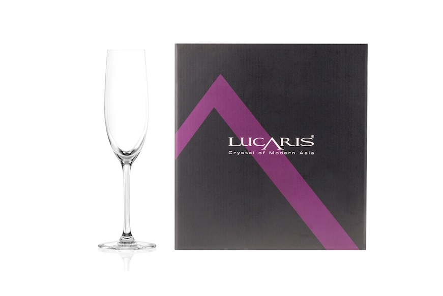 Champagne flute Bangkok Bliss crystal Lucaris