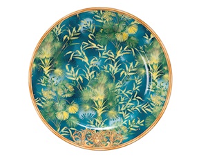 Charger plate Jungle Animalier porcelain Versace