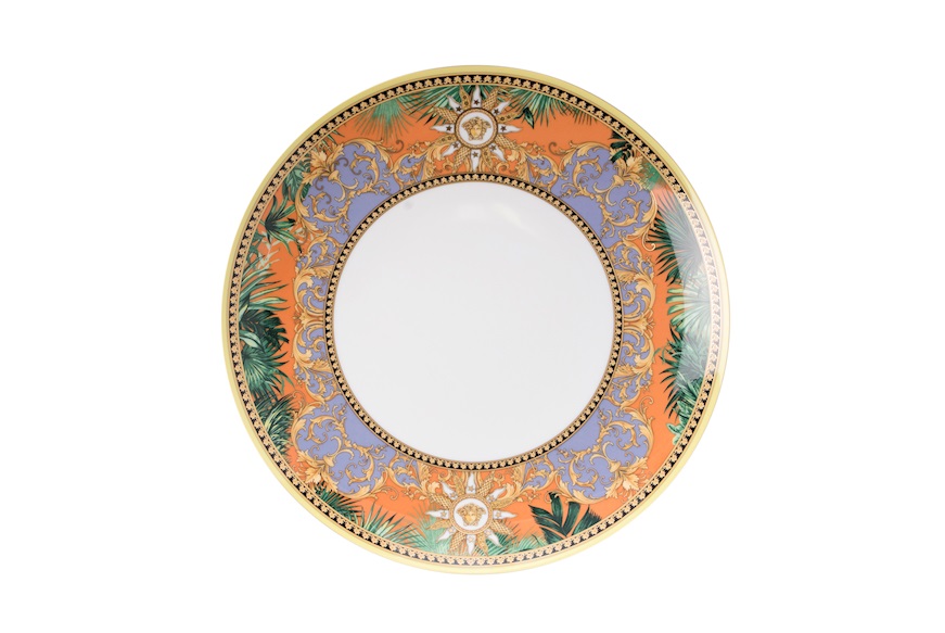 Dinner plate Jungle Animalier porcelain Versace