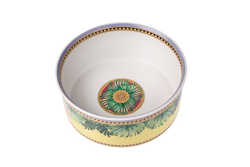 Salad bowl Jungle Animalier porcelain Versace