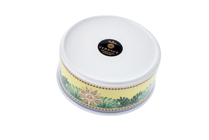 Salad bowl Jungle Animalier porcelain Versace