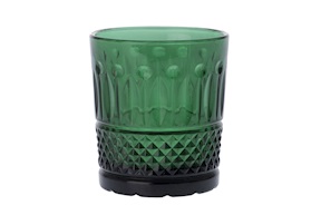 Water glass Barocco green Onlylux