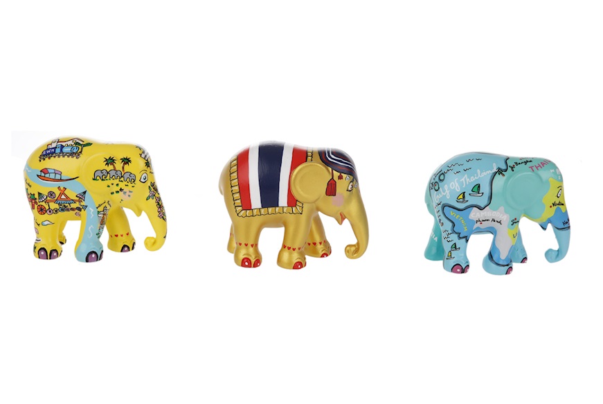 Elephant Parade Thailand Stories confezione 3 pezzi Elephant parade