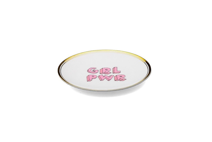 Little plate La Tavola Scomposta porcelain Grl Pwr Bitossi home