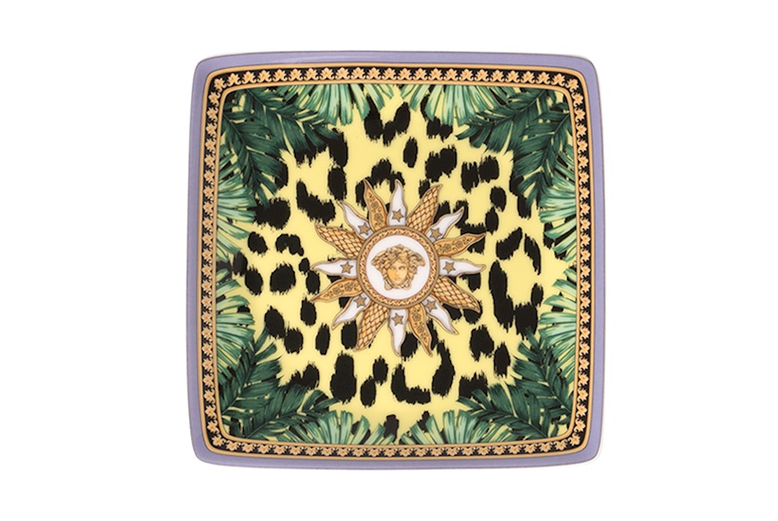 Piattino Jungle Animalier porcellana Versace