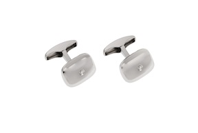 Gemelli Video argento con zircone Selezione Zanolli