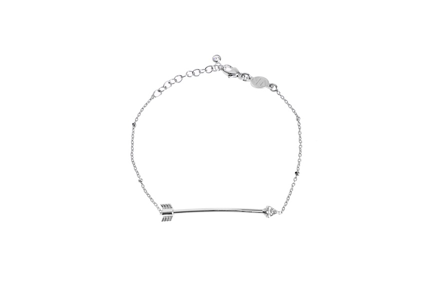Bracelet SeiMia silver long arrow with zircons Nomination