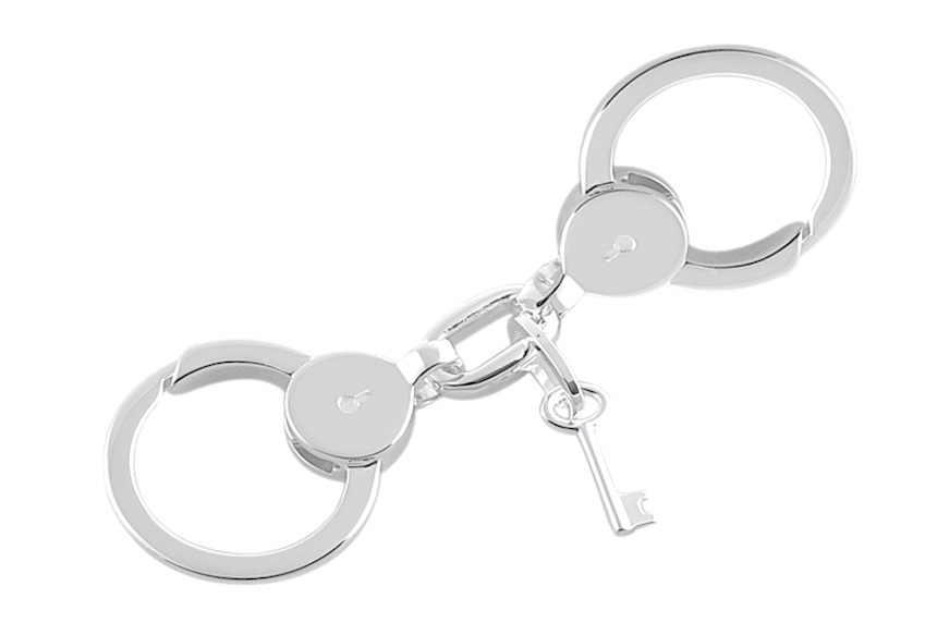 Keychain Handcuff silver and key Selezione Zanolli