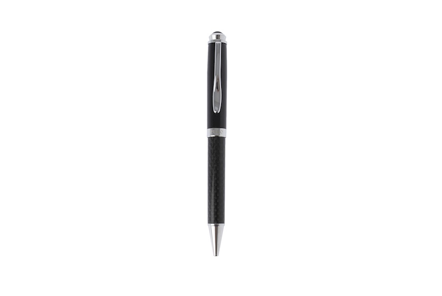 Orologio da tavolo e penna in carbonio Selezione Zanolli