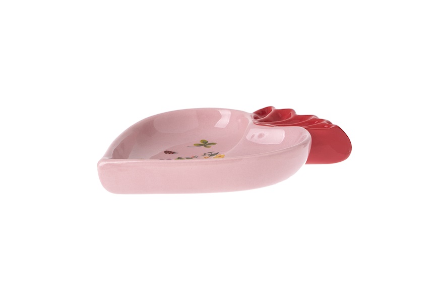Svuotatasche La Tavola Scomposta porcellana con decoro floreale Bitossi home