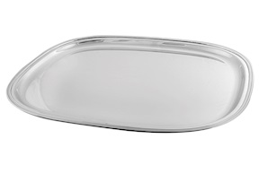 Tray silver in English style Selezione Zanolli