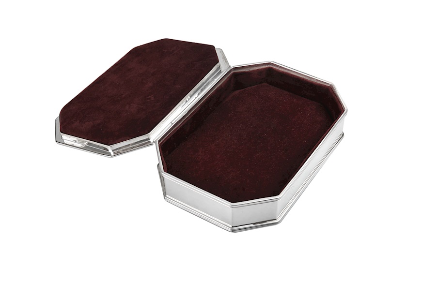 Box Octagonal silver Selezione Zanolli