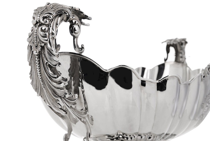 Baroque Jatte silver Selezione Zanolli