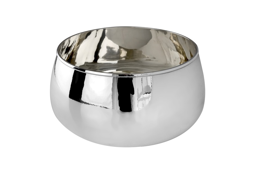 Round bowl Essentia silver Selezione Zanolli