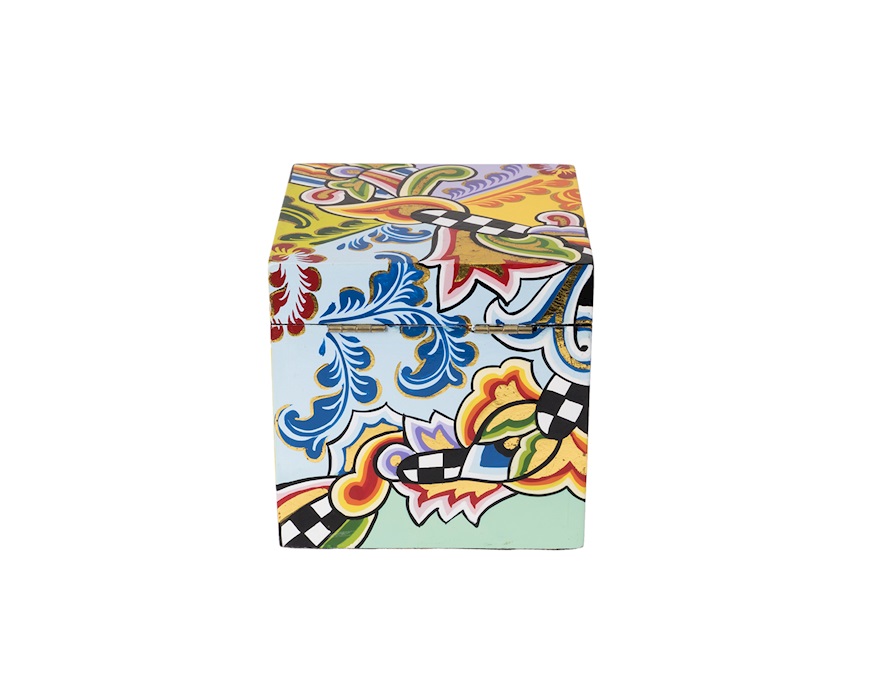 Box Square hand painted Tom's Drag