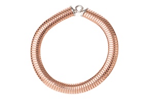 Necklace silver tubogas Selezione Zanolli
