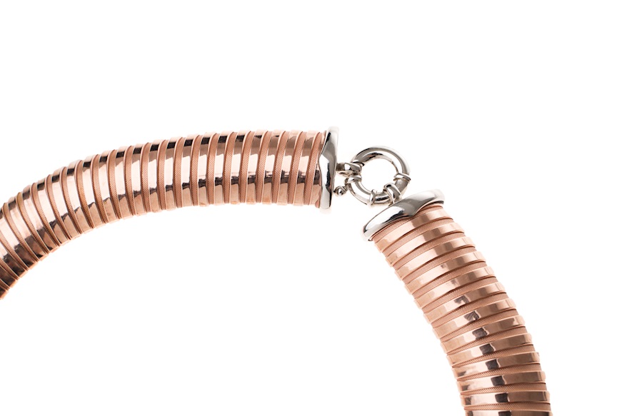 Necklace silver tubogas Selezione Zanolli