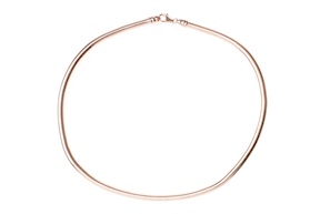 Necklace silver tubogas Selezione Zanolli