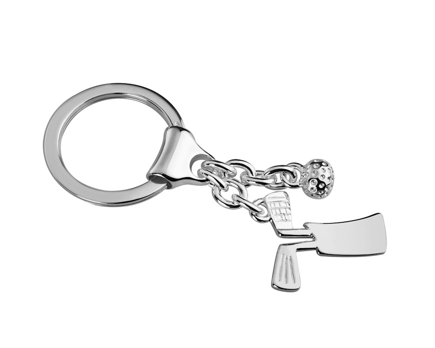Keychain Golf silver Selezione Zanolli