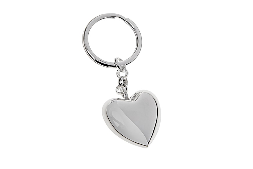 Portachiavi Cuore argento Selezione Zanolli