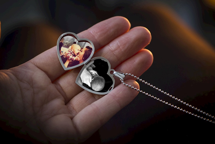 Picture pendant Heart silver Selezione Zanolli