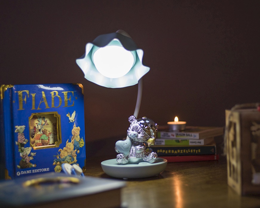 Lamp Teddy Bear blue Selezione Zanolli