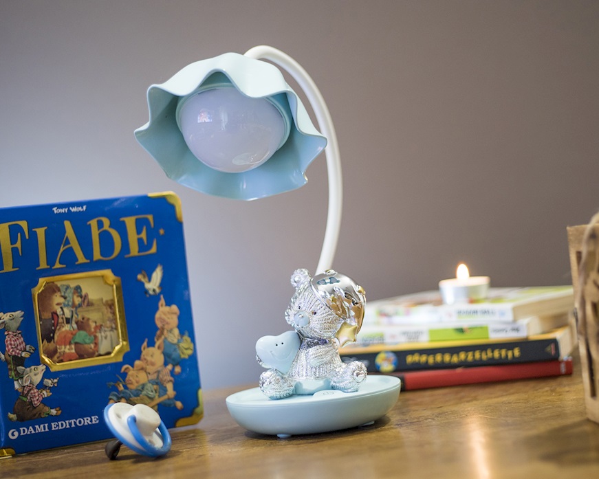 Lamp Teddy Bear blue Selezione Zanolli