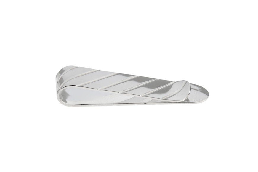 Money clip silver stripes Selezione Zanolli