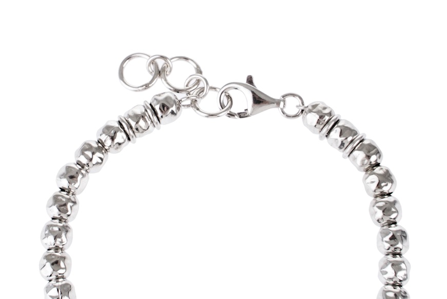 Bracelet My Saint silver with three charms Maria Cristina Sterling