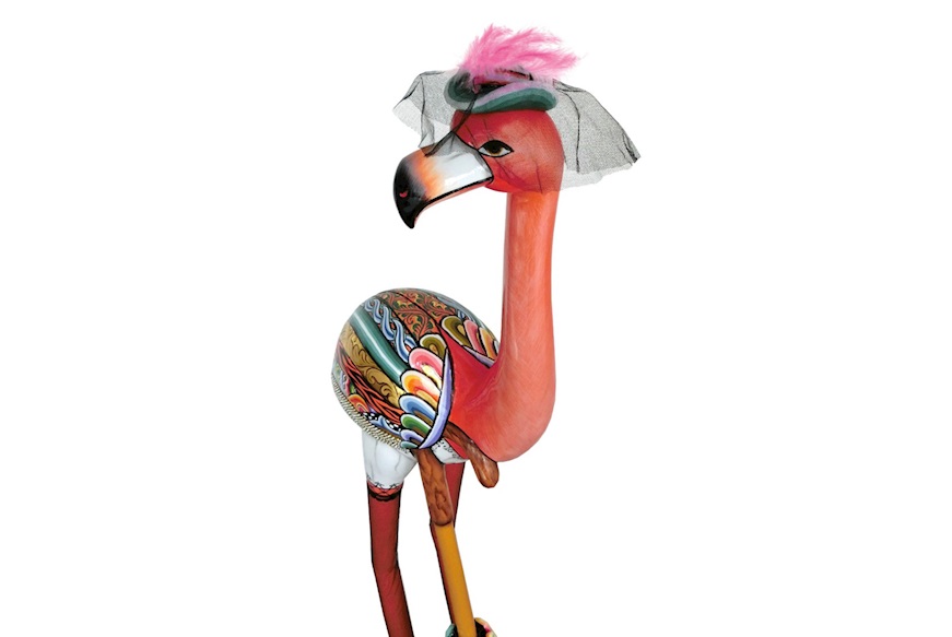 Flamingo Felicity XL dipinto a mano Tom's Drag