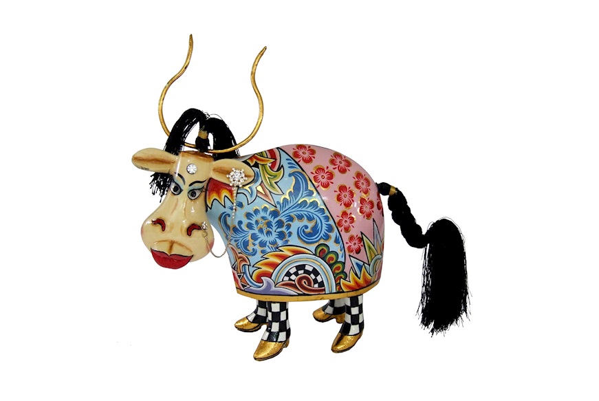 Cow Loretta L hand painted Tom's Drag