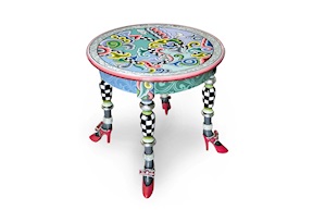Tavolino Versailles Side Table S dipinto a mano Tom's Drag