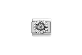 Girasole Composable acciaio e argento Nomination