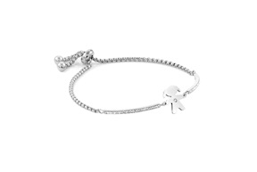 Bracciale Milleluci acciaio bimba e zirconi Nomination