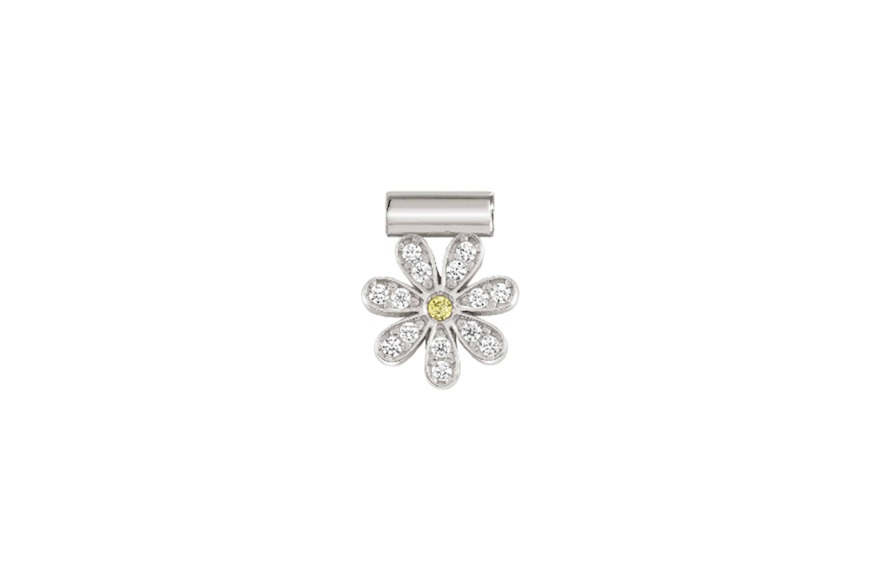 Charm SeiMia silver daisy with zircons Nomination