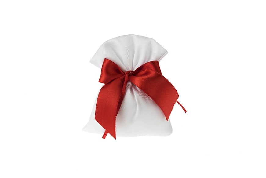 Favor Sugared Almonds with red satin bow Selezione Zanolli