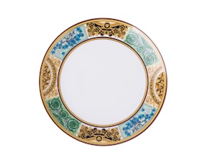 Piatto dessert Barocco Mosaic porcellana Versace