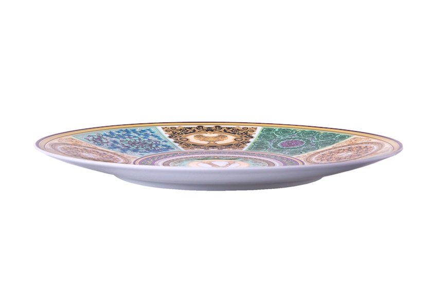 Charger plate Barocco Mosaico porcelain Versace